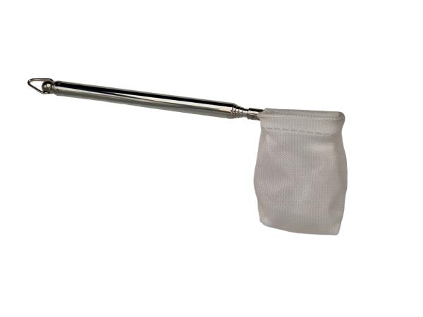 Teleskopkescher Silber