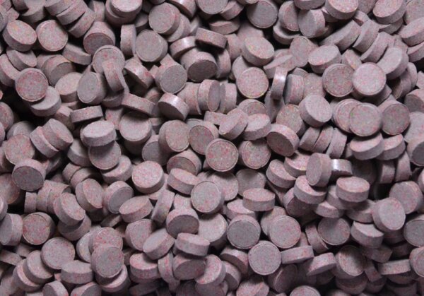 Futtertabletten Ø  12mm Haftbraun