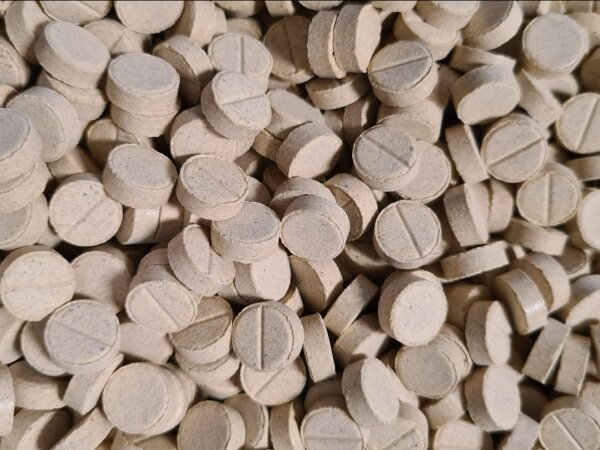 Futtertabletten Ø 11mm Knoblauch Haft