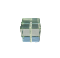 Lollyhalter Würfel Mint Transparent