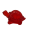 Lollyhalter Schildkröte Rot